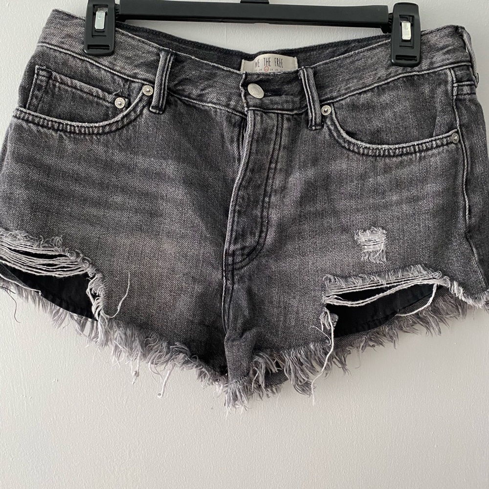 Free People Ripped Shorts